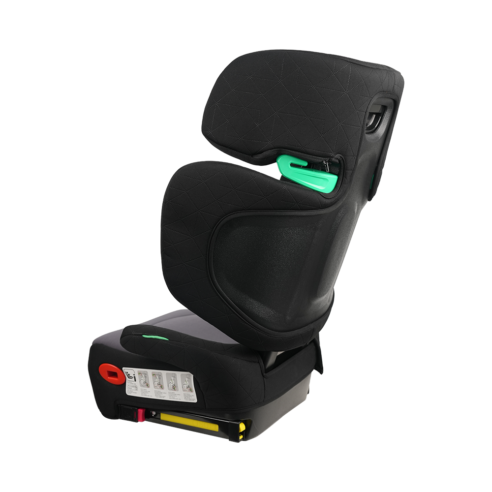 Asiento elevador para automóvil para bebé con respaldo alto