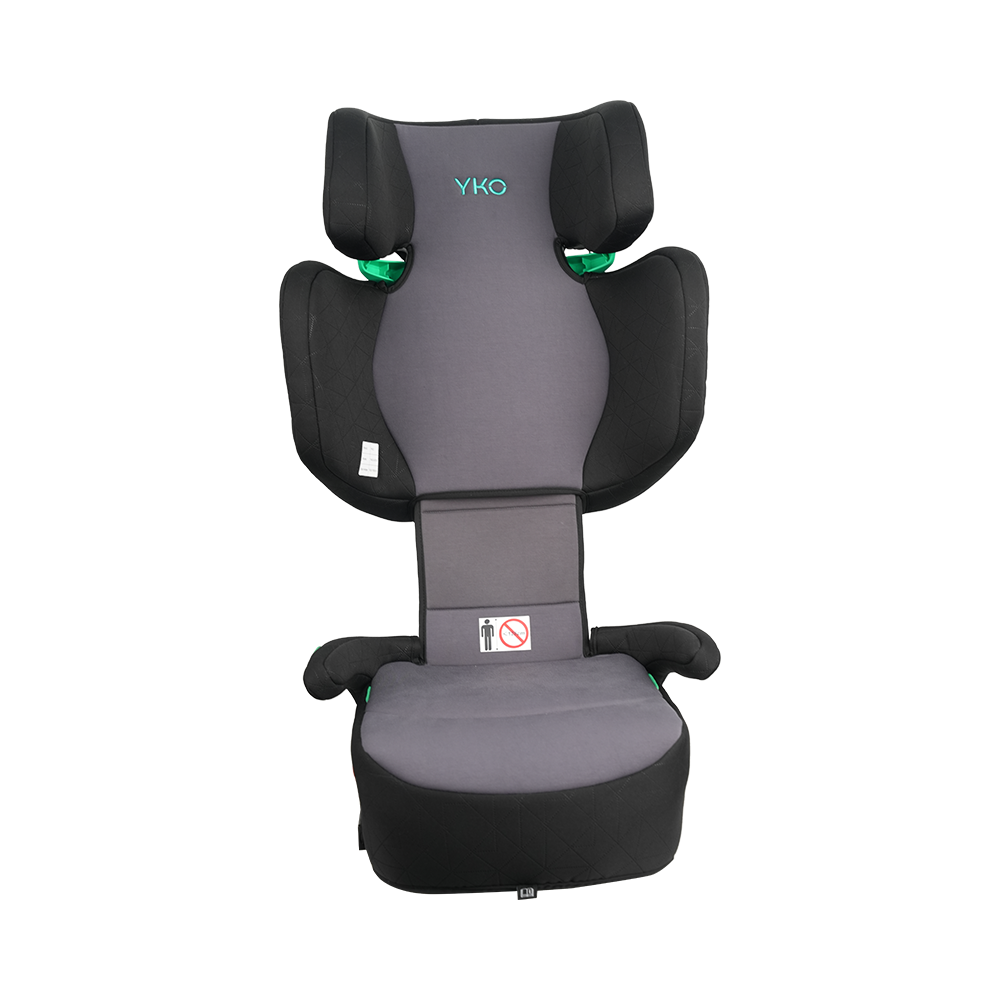 Asiento elevador para automóvil para bebé con respaldo alto
