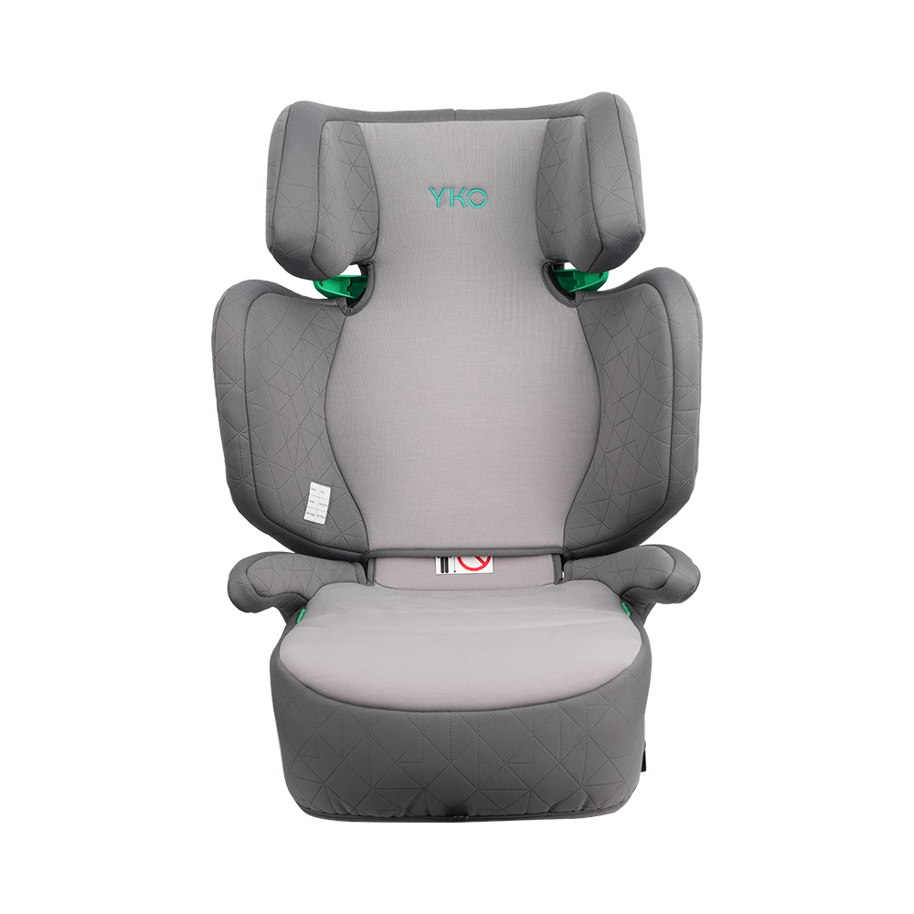 Asiento elevador para automóvil para bebé con respaldo alto