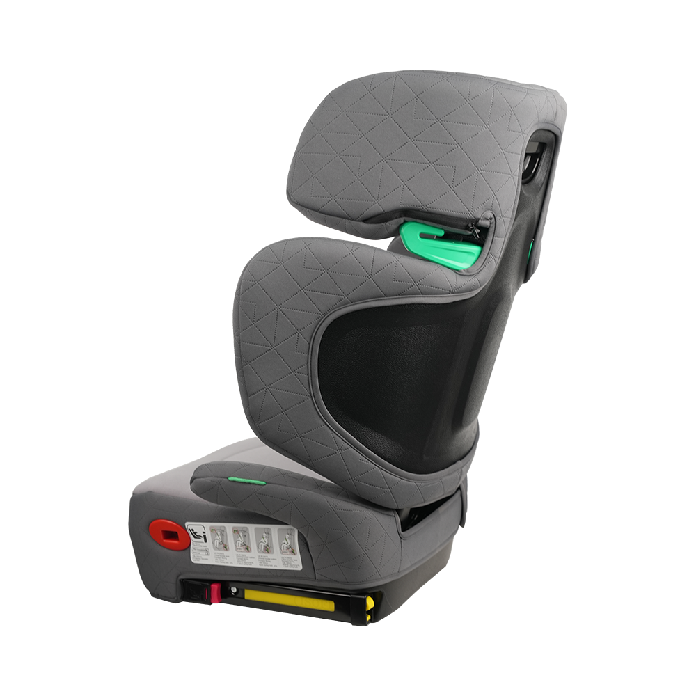 Asiento elevador para automóvil para bebé con respaldo alto
