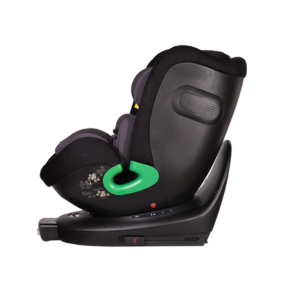 Asiento de coche convertible para niños pequeños orientado hacia atrás