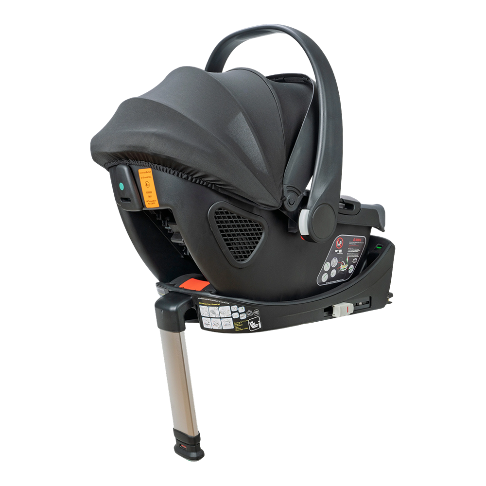 Cómoda base de plástico para asiento de coche infantil