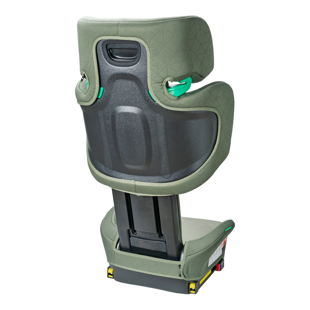 Asiento elevador para automóvil para bebé con respaldo alto