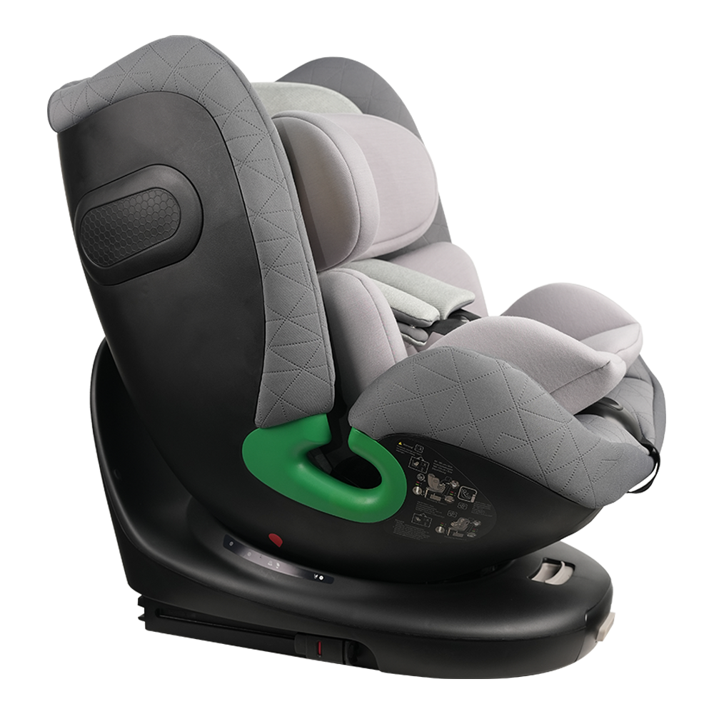 Asiento de coche convertible para niños pequeños orientado hacia atrás