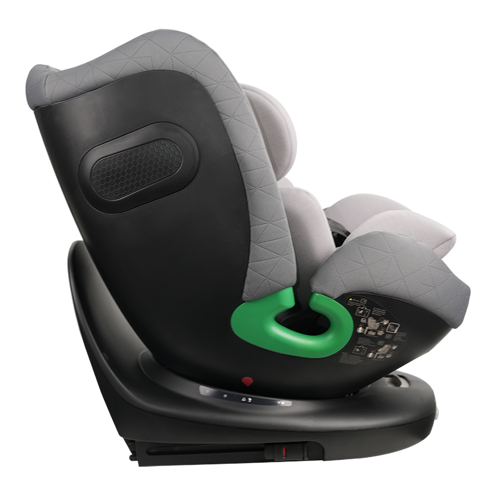 Asiento de coche convertible para niños pequeños orientado hacia atrás