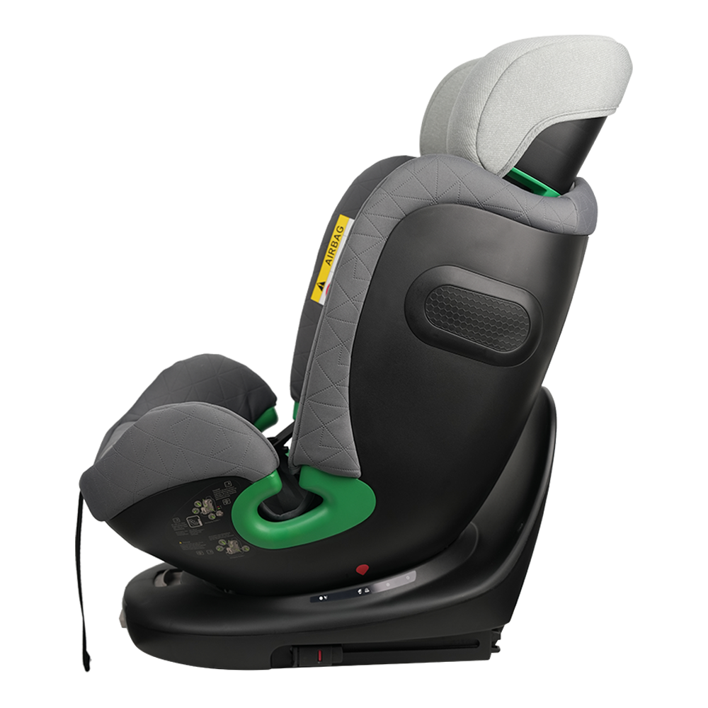 Asiento de coche convertible para niños pequeños orientado hacia atrás