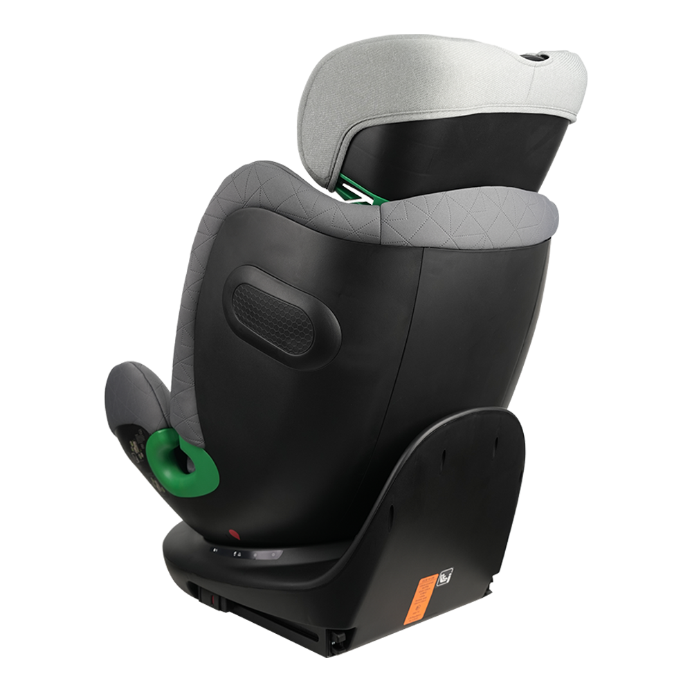 Asiento de coche convertible para niños pequeños orientado hacia atrás