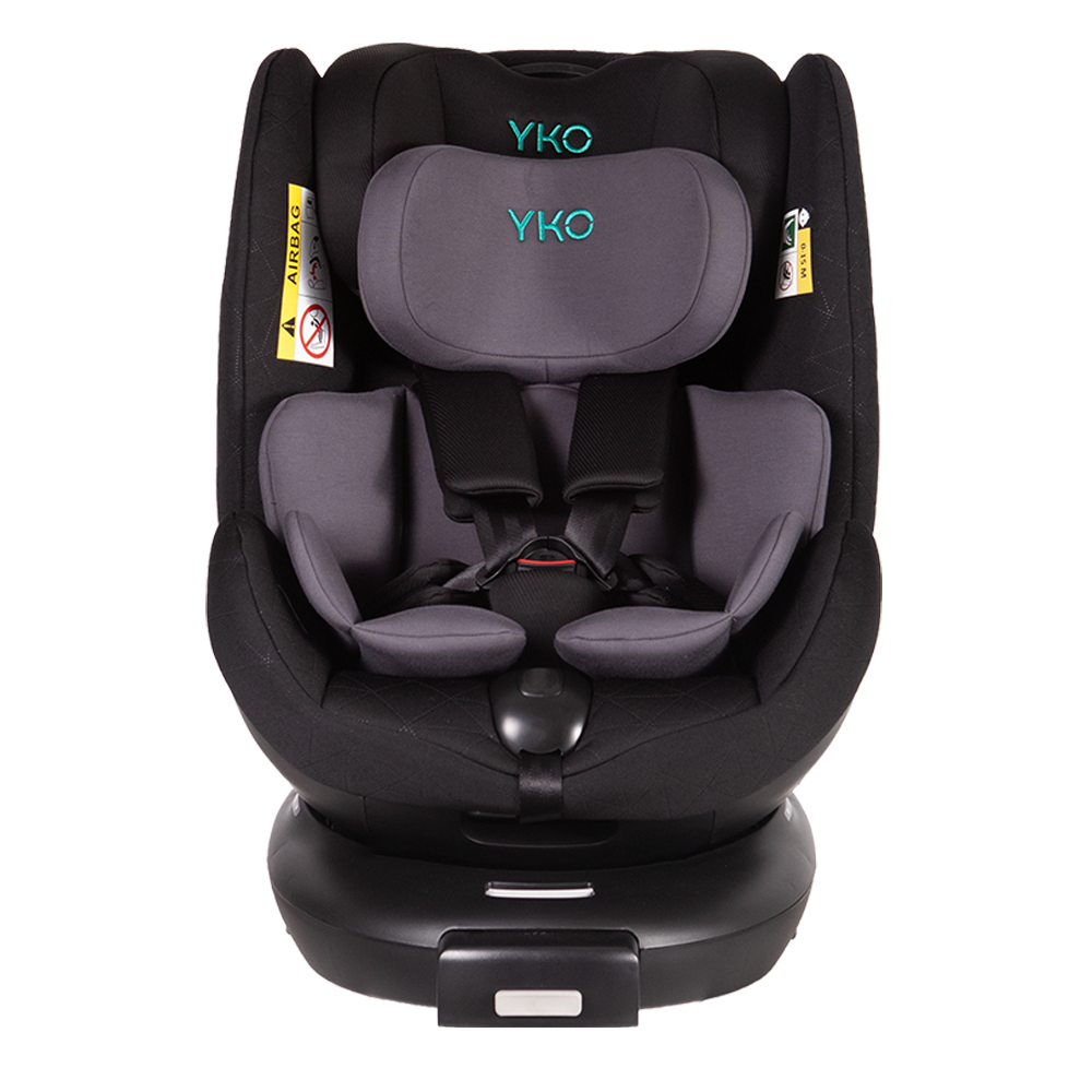 Asiento de coche convertible para niños pequeños orientado hacia atrás