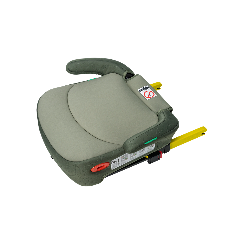 Asiento elevador para automóvil para bebé con respaldo alto
