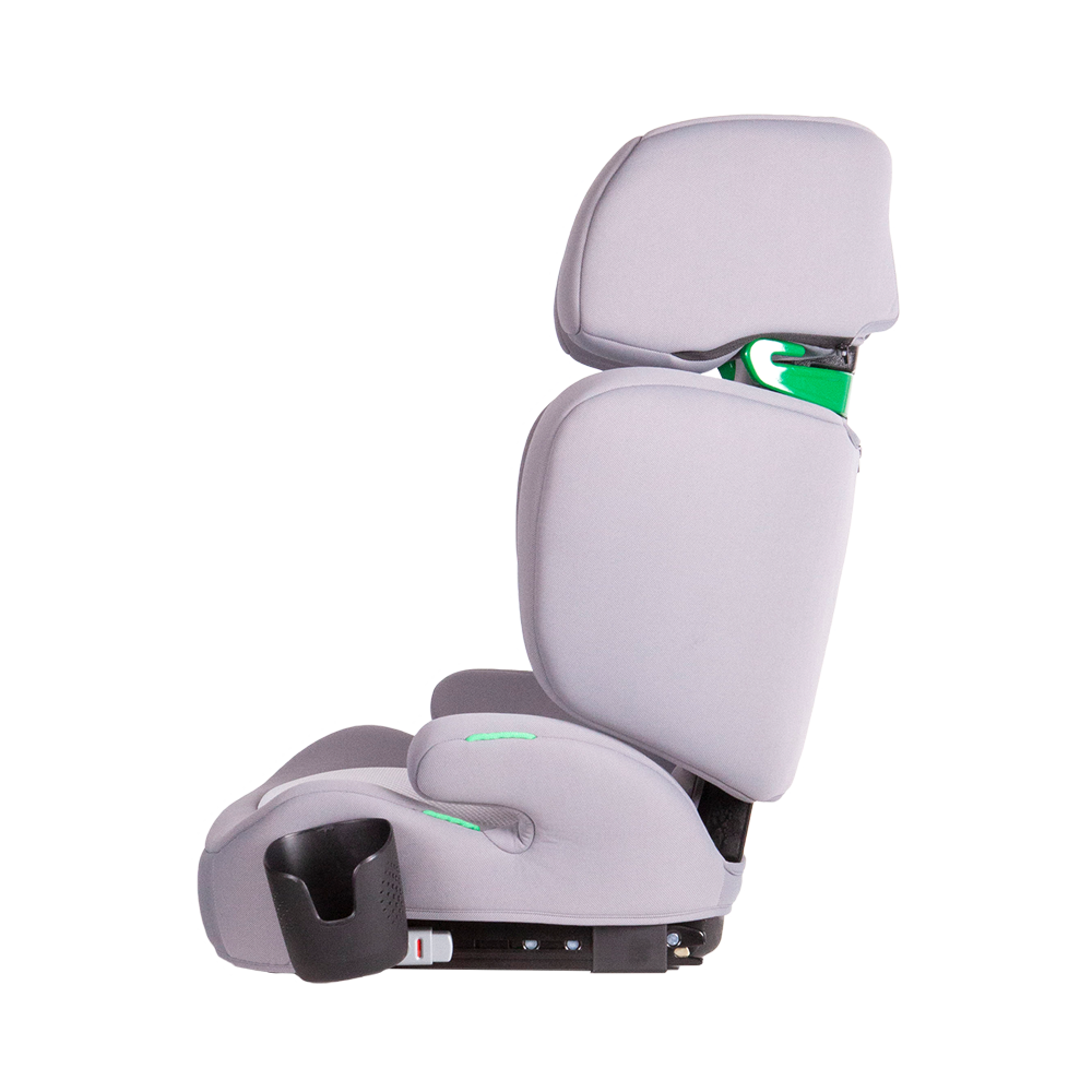 Asiento elevador convertible con respaldo alto