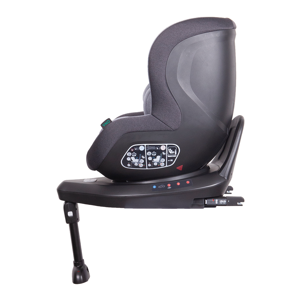 Asiento de coche para niños pequeños con rotación de 360 grados