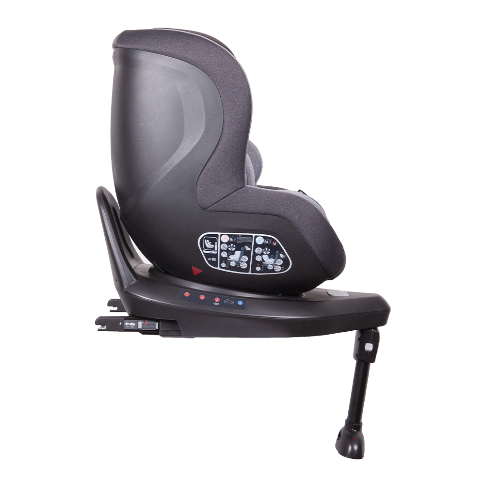 Asiento de coche para niños pequeños con rotación de 360 grados