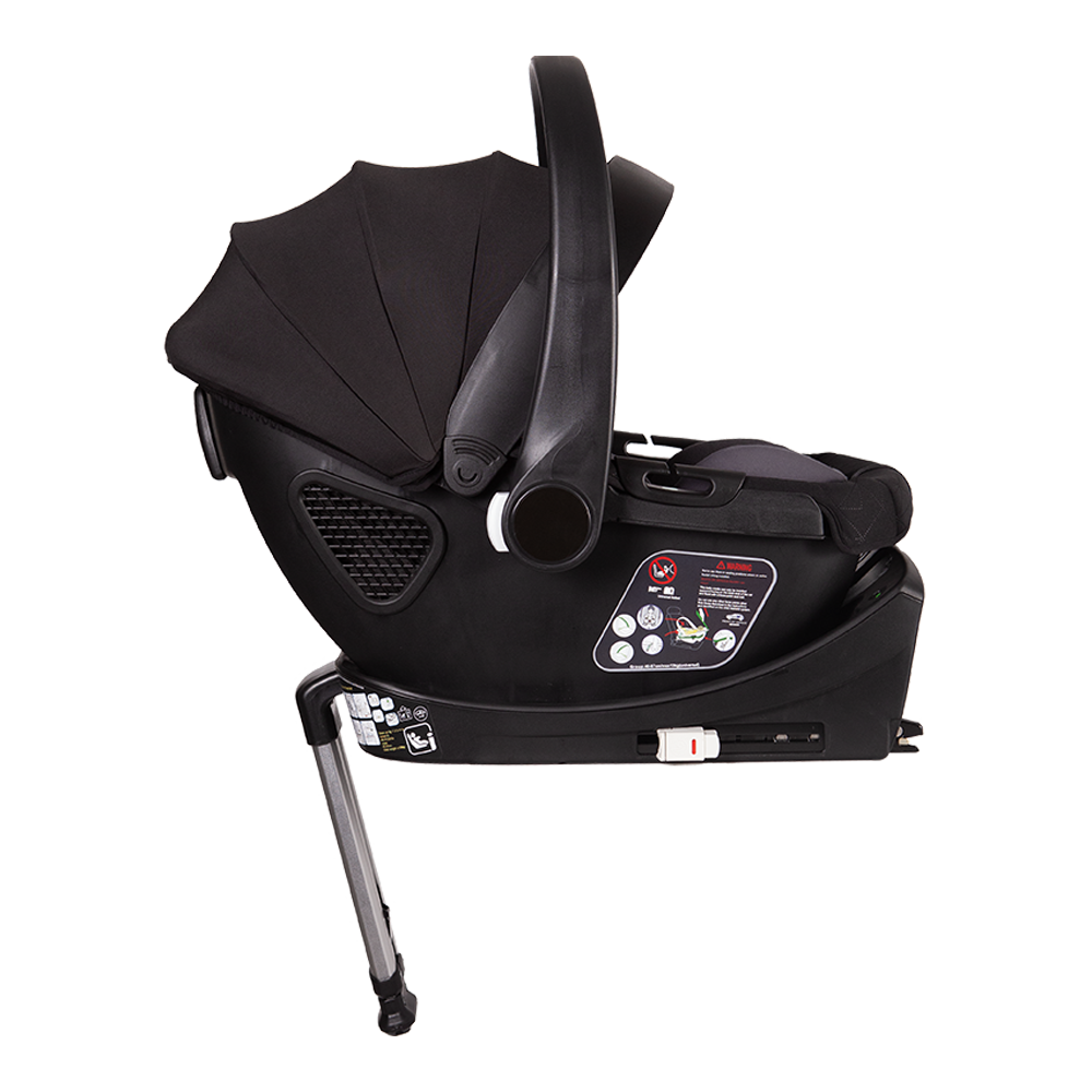 Asiento de coche ligero para bebés con capota grande