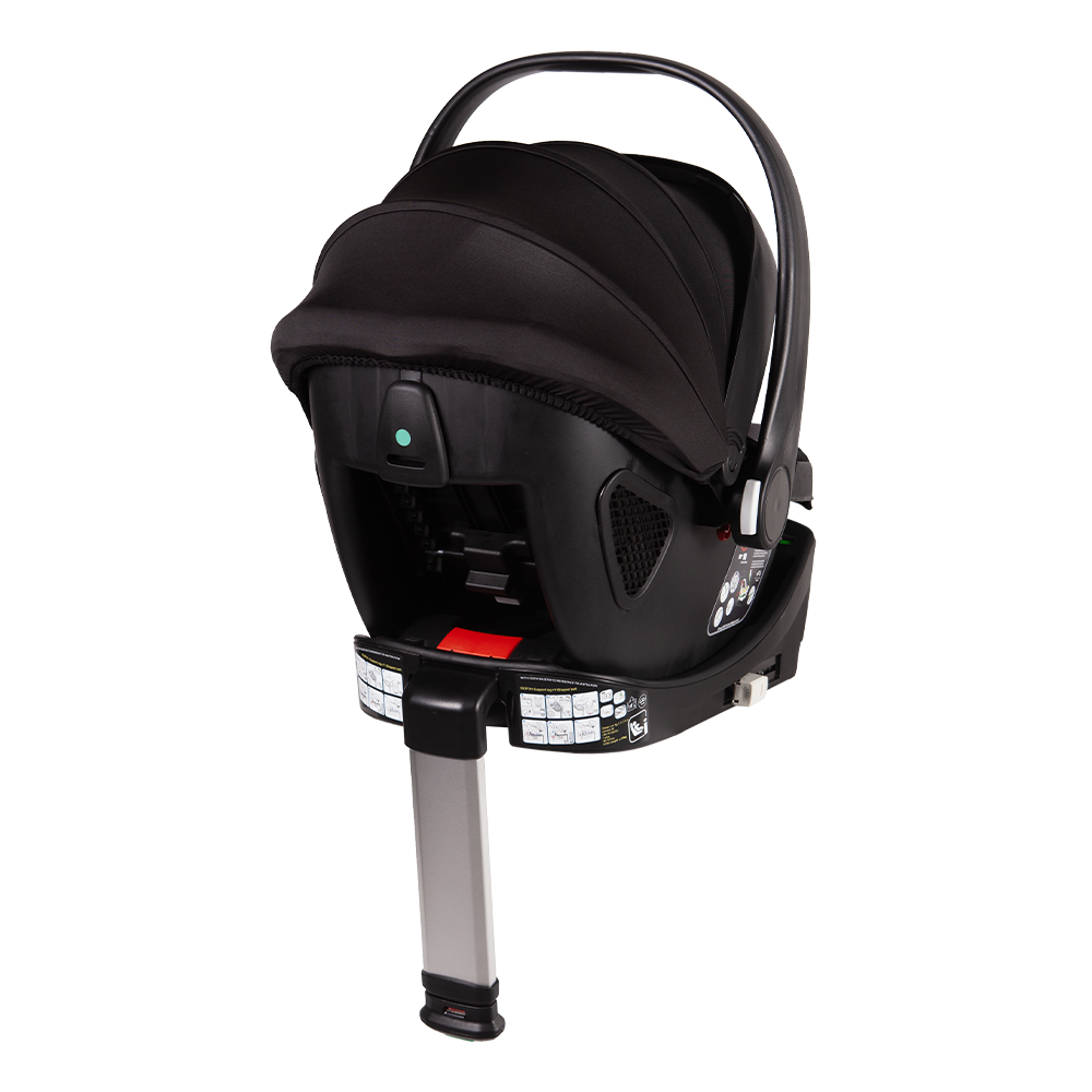 Asiento de coche ligero para bebés con capota grande