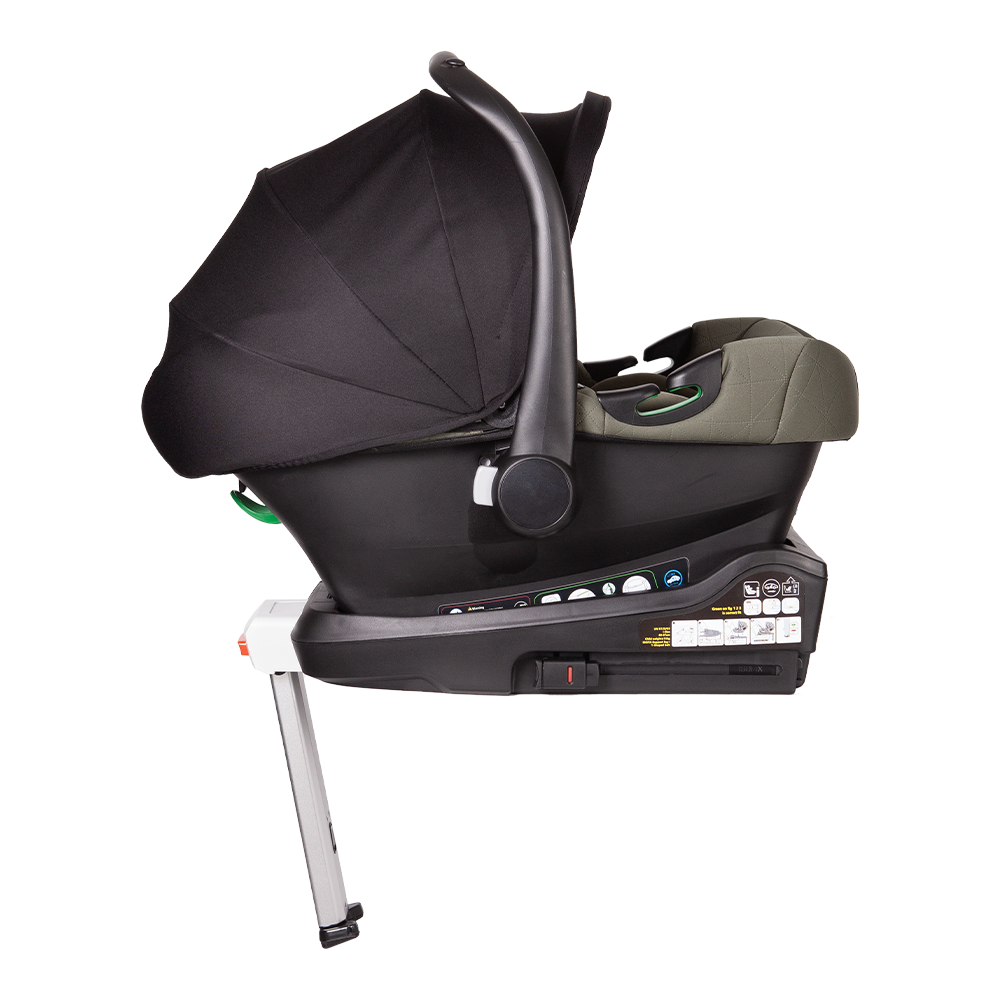 Asiento de coche para bebés orientado hacia atrás