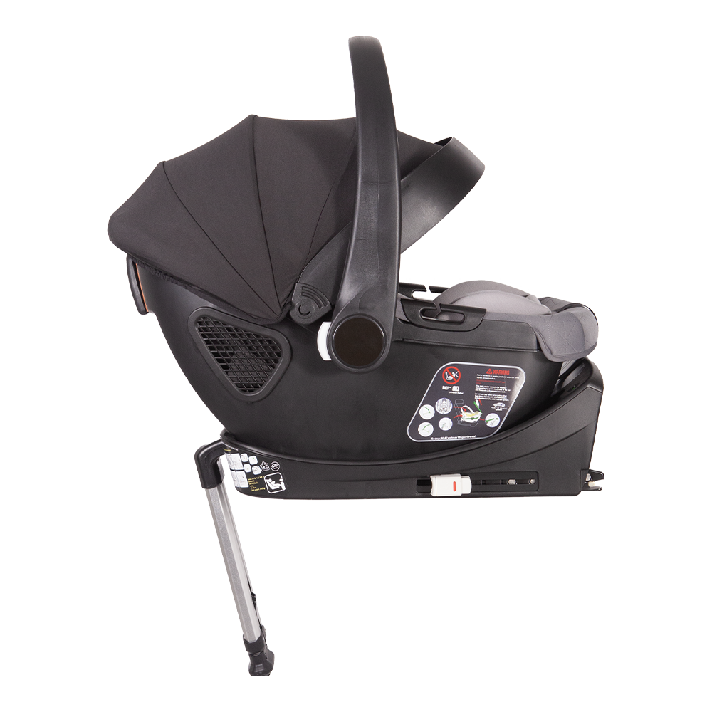 Asiento de coche ligero para bebés con capota grande