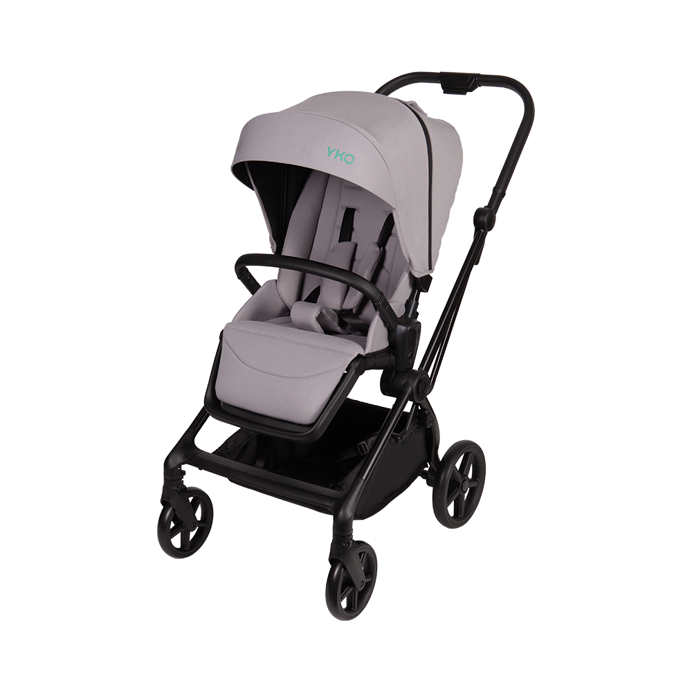 Cochecito reversible para bebés con estructura de aluminio 3 en 1