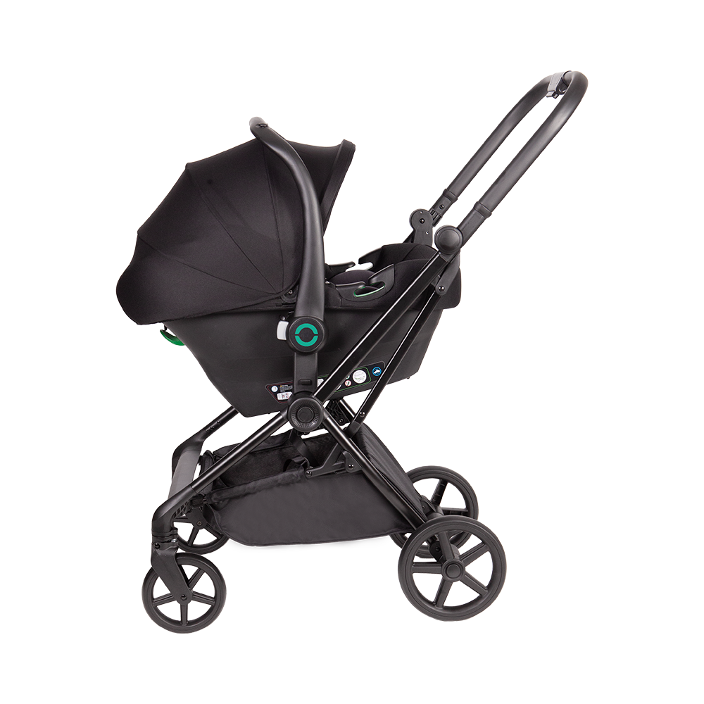 Cochecito reversible para bebés con estructura de aluminio 3 en 1