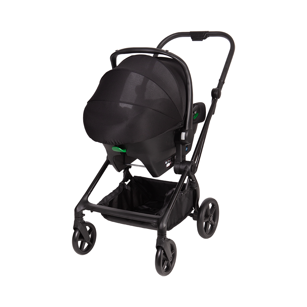 Cochecito reversible para bebés con estructura de aluminio 3 en 1