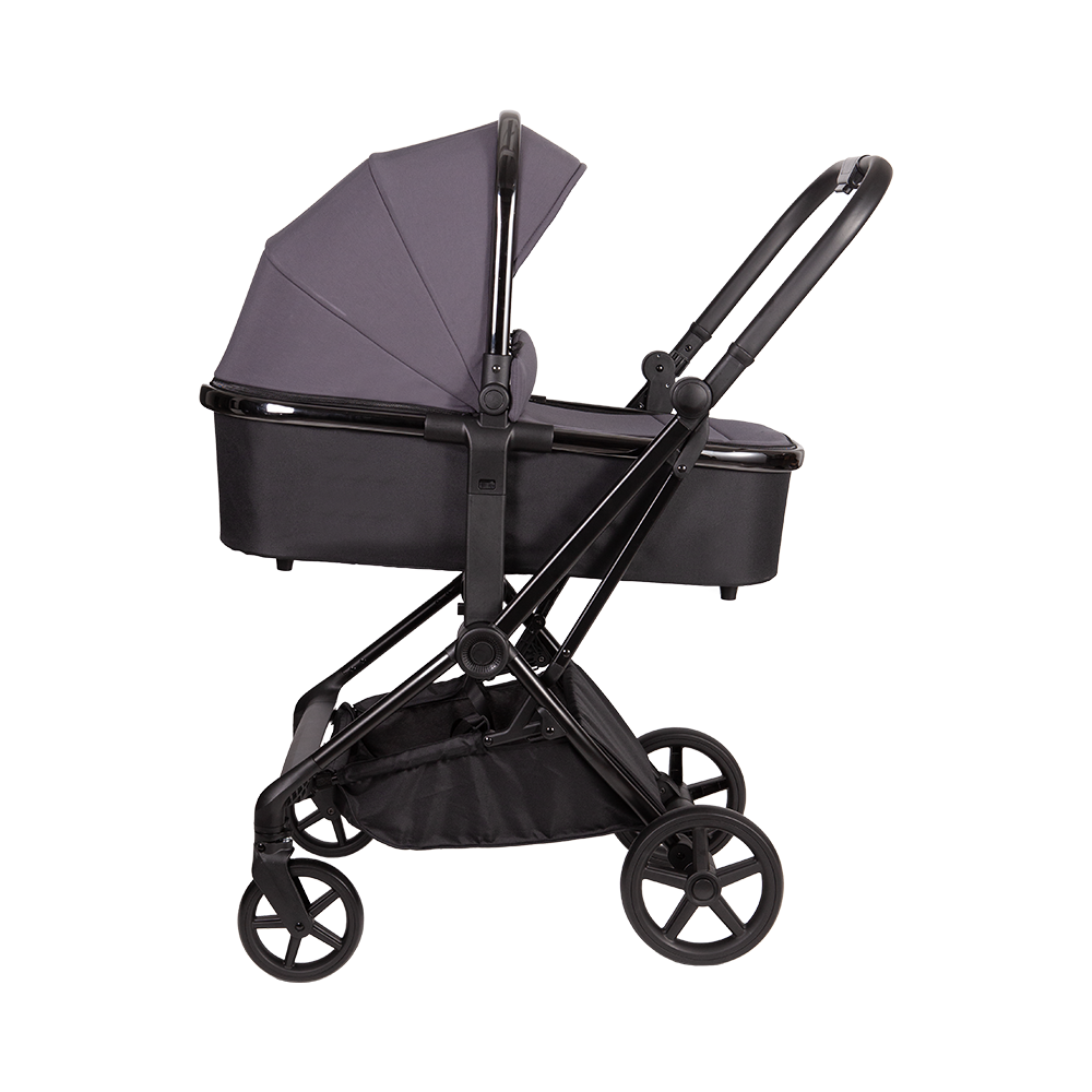 Cochecito reversible para bebés con estructura de aluminio 3 en 1