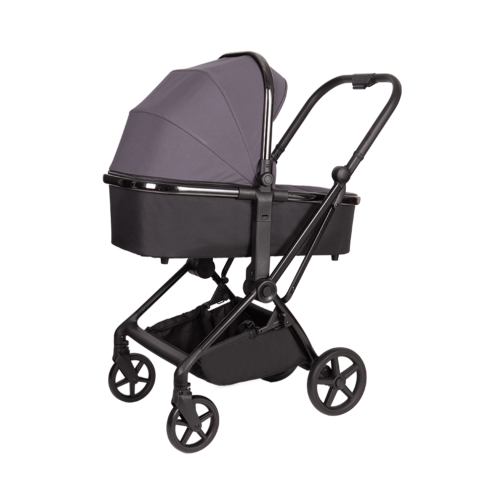 Cochecito reversible para bebés con estructura de aluminio 3 en 1
