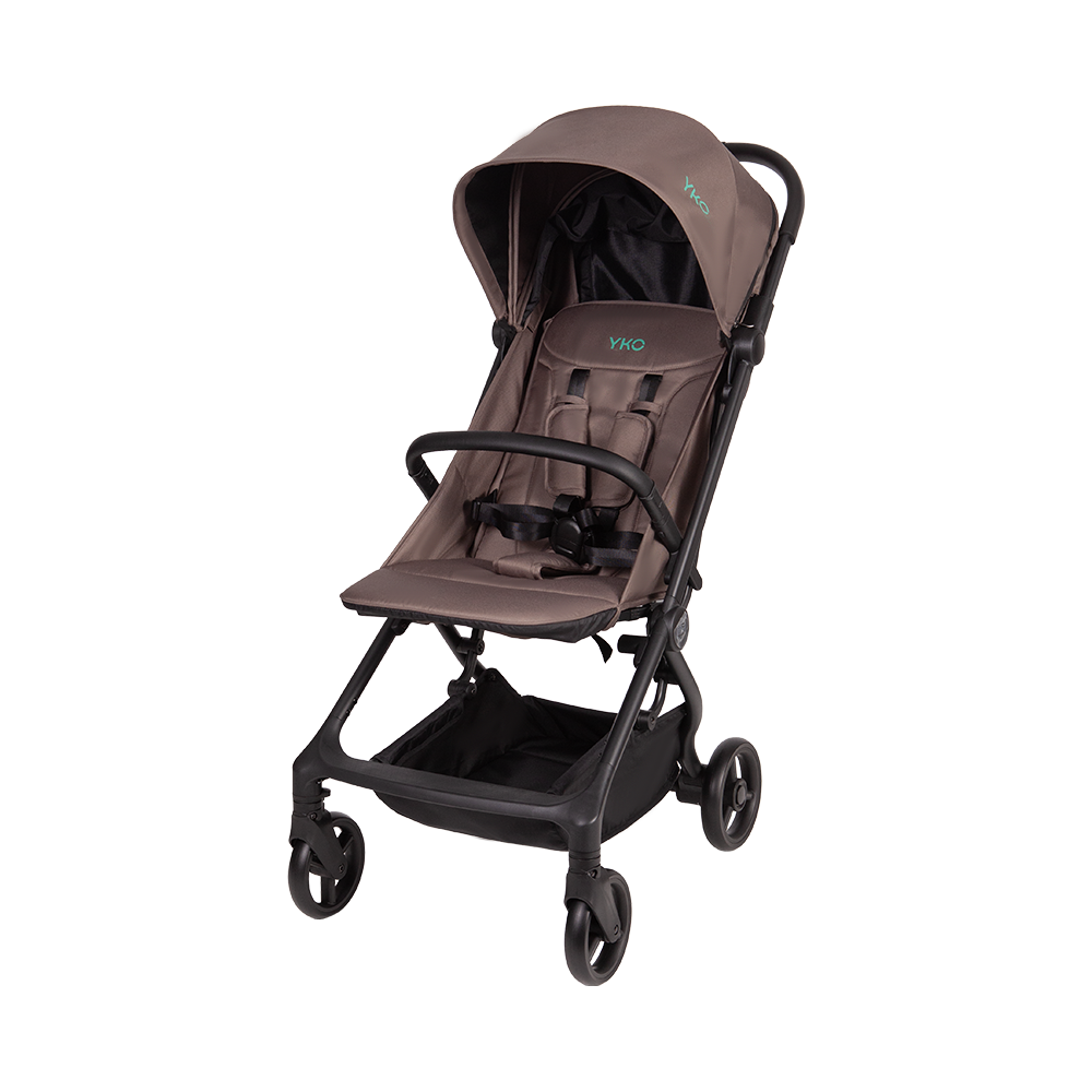 Cochecito plegable para bebés multifuncional de diseño ultracompacto