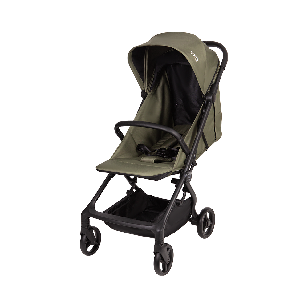 Cochecito plegable para bebés multifuncional de diseño ultracompacto