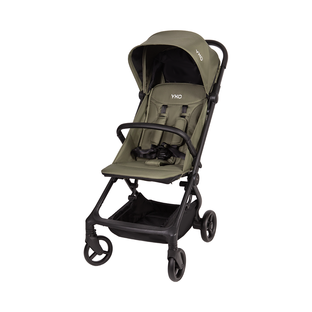 Cochecito plegable para bebés multifuncional de diseño ultracompacto