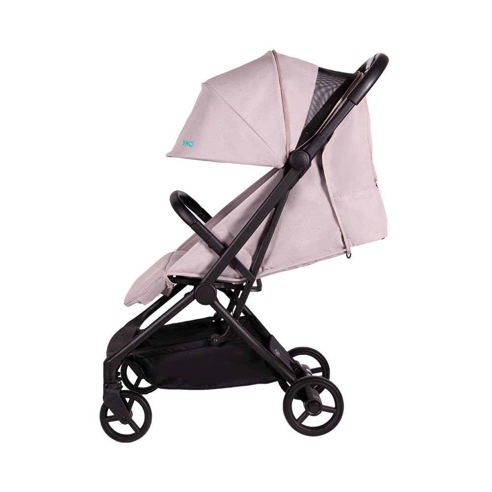 Cochecito plegable para bebés multifuncional de diseño ultracompacto