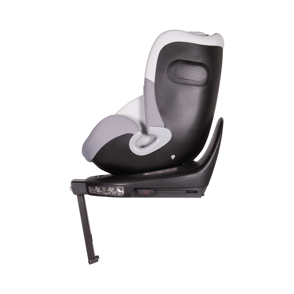 Asiento de coche convertible para niños pequeños orientado hacia atrás