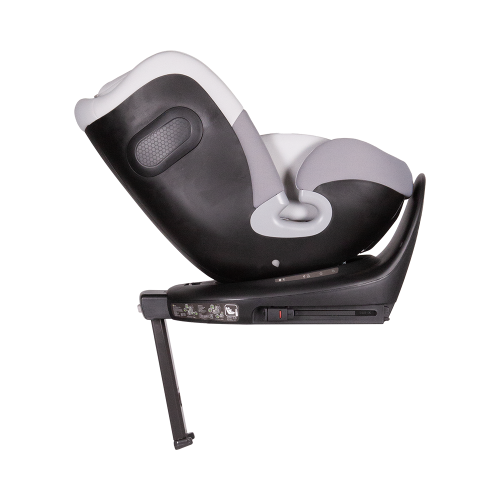 Asiento de coche convertible para niños pequeños orientado hacia atrás