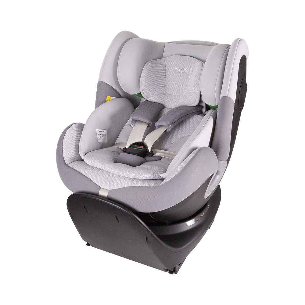 Asiento de coche convertible para niños pequeños orientado hacia atrás