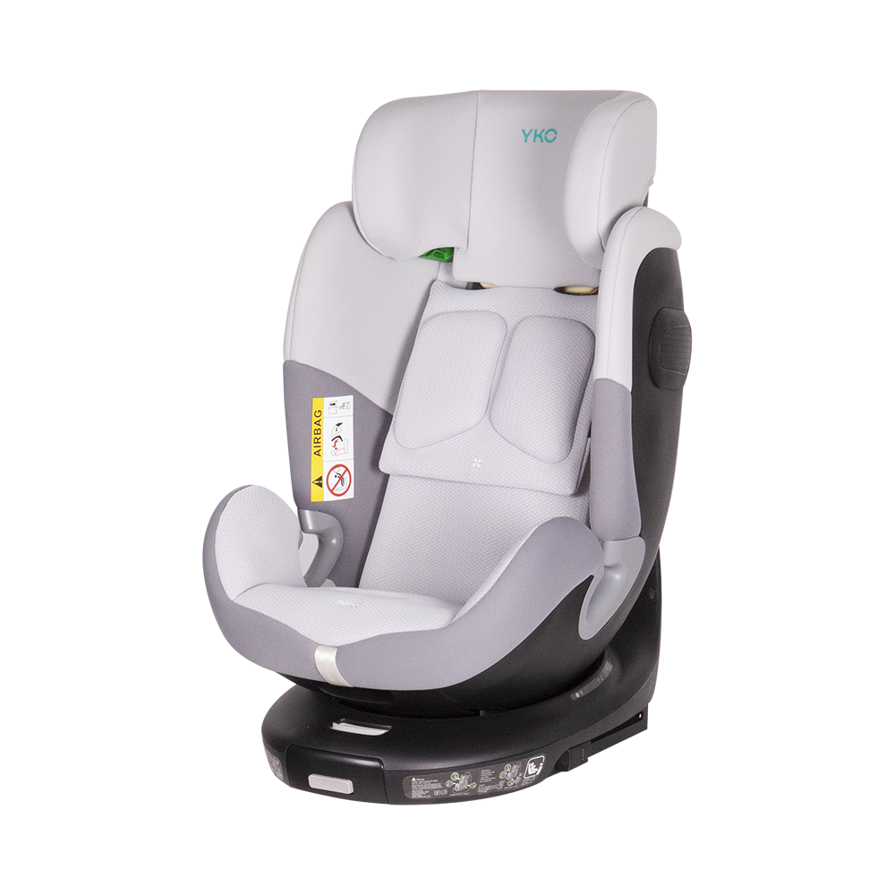 Asiento de coche convertible para niños pequeños orientado hacia atrás