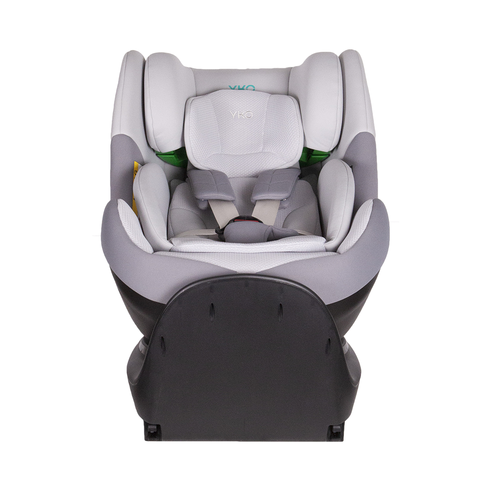 Asiento de coche convertible para niños pequeños orientado hacia atrás
