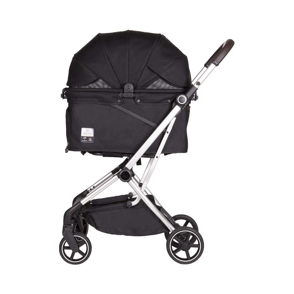 Cochecito plegable para bebés multifuncional de diseño ultracompacto