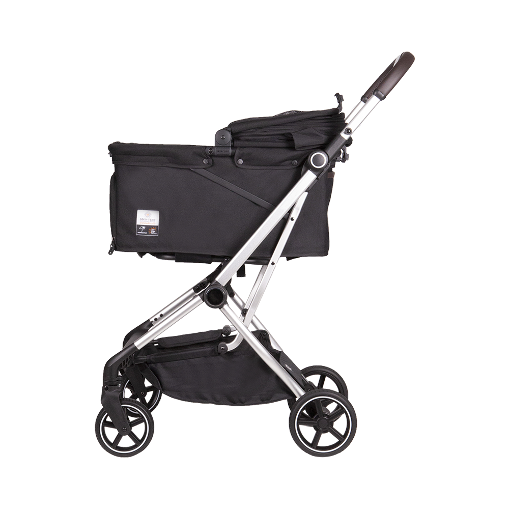 Cochecito plegable para bebés multifuncional de diseño ultracompacto