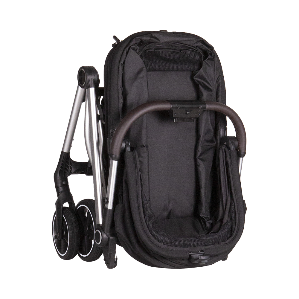 Cochecito plegable para bebés multifuncional de diseño ultracompacto