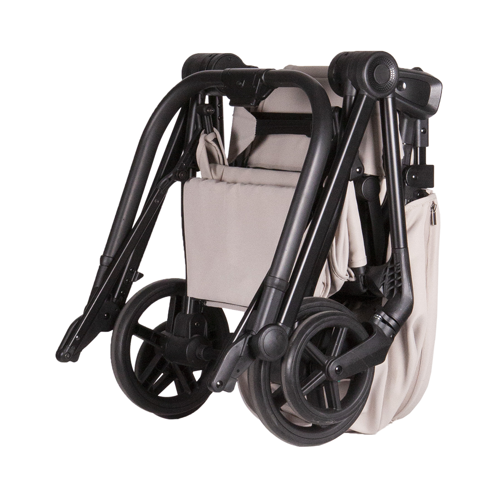 Cochecito reversible para bebés con estructura de aluminio 3 en 1