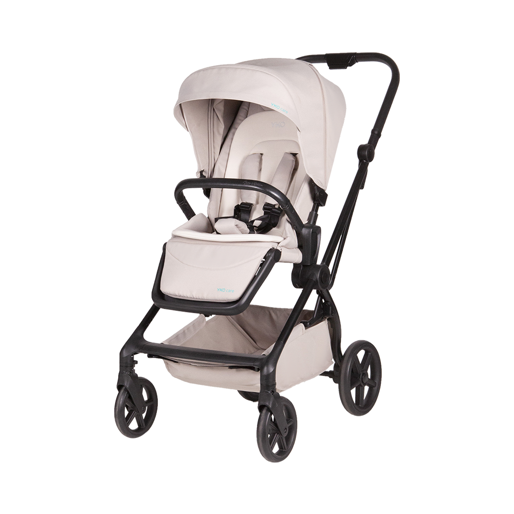 Cochecito reversible para bebés con estructura de aluminio 3 en 1