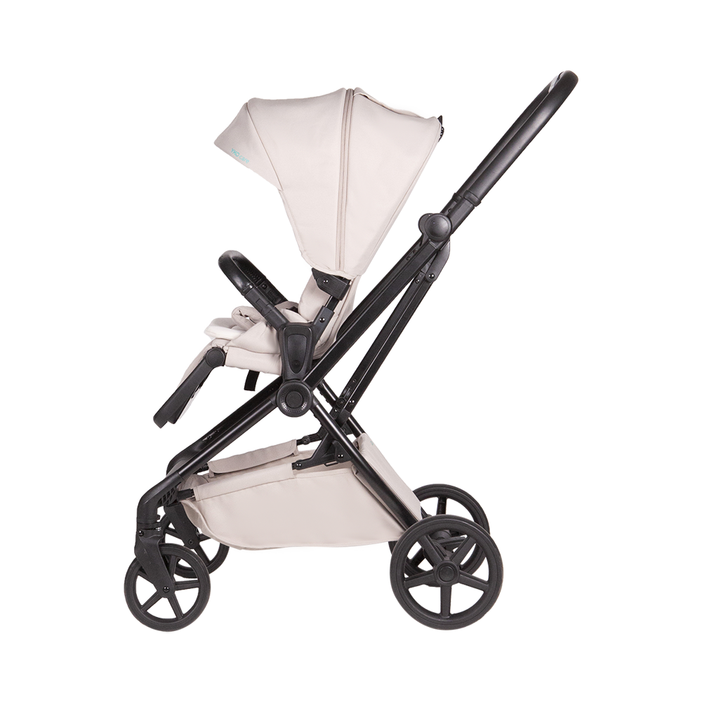 Cochecito reversible para bebés con estructura de aluminio 3 en 1