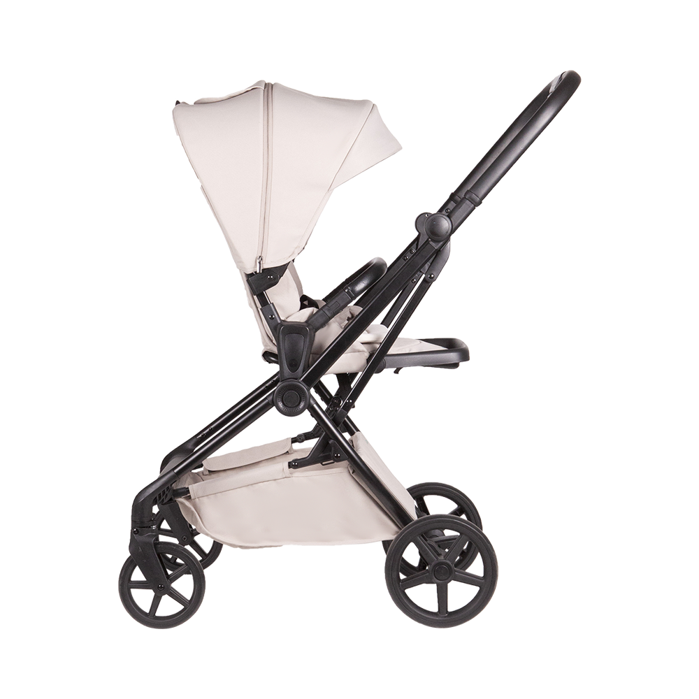 Cochecito reversible para bebés con estructura de aluminio 3 en 1